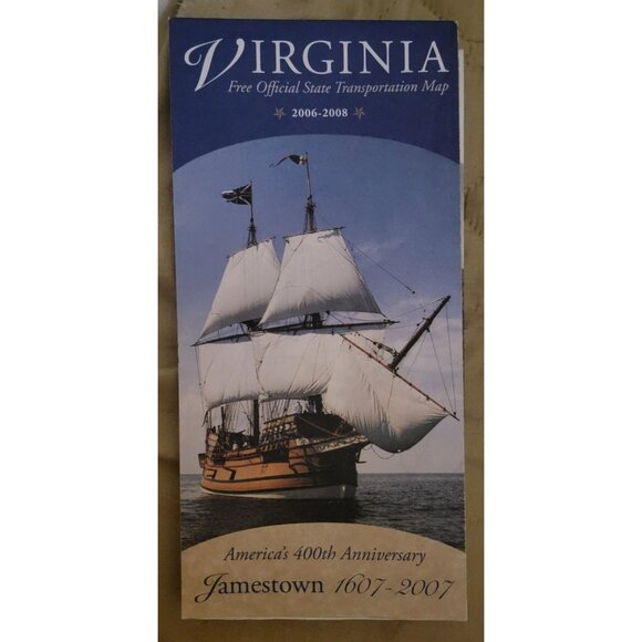 Virginia And Colonial Williamsburg Travel Guides With Map Used - Picture 2 of 4
